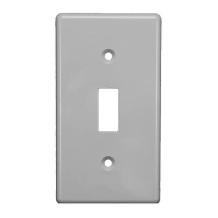 Cantex Cantex EZ Box Rectangle Thermoplastic 1 gang 4.29 in. H X 2.36 in. W Switch Cover EZSL-TGL